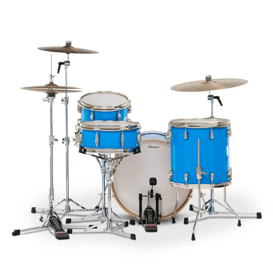 Slingerland Studio King 4pc Drum Set 20/12/14/14 Lunar Blue