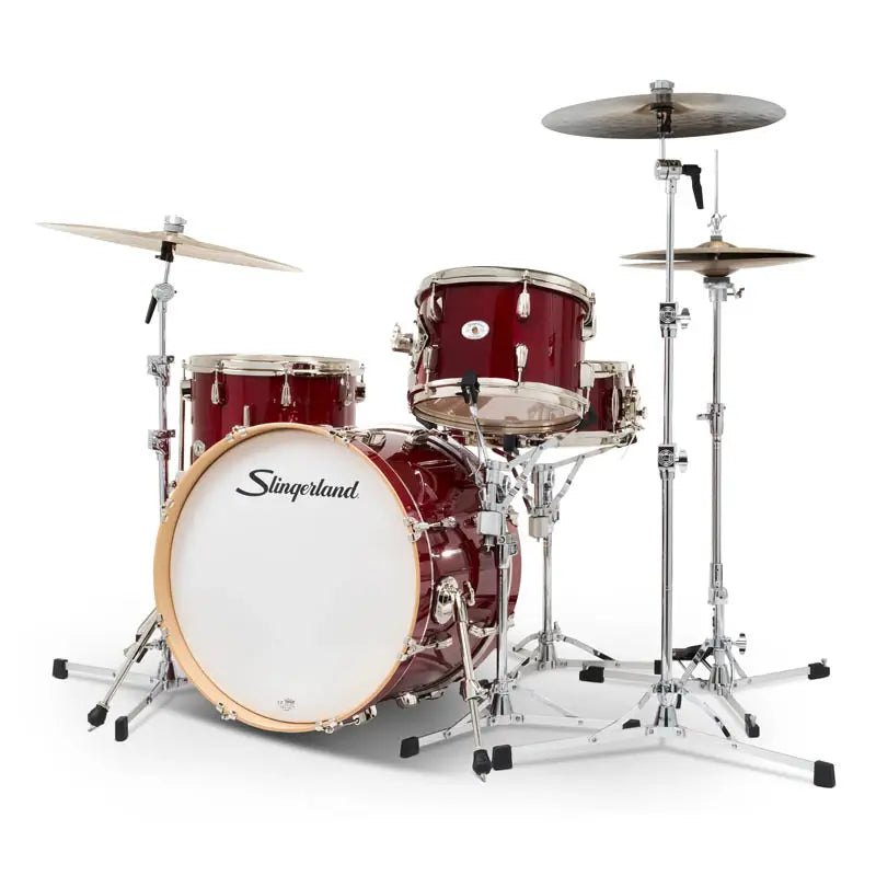 Slingerland Studio King 4pc Drum Set 20/12/14/14 Royal Crimson