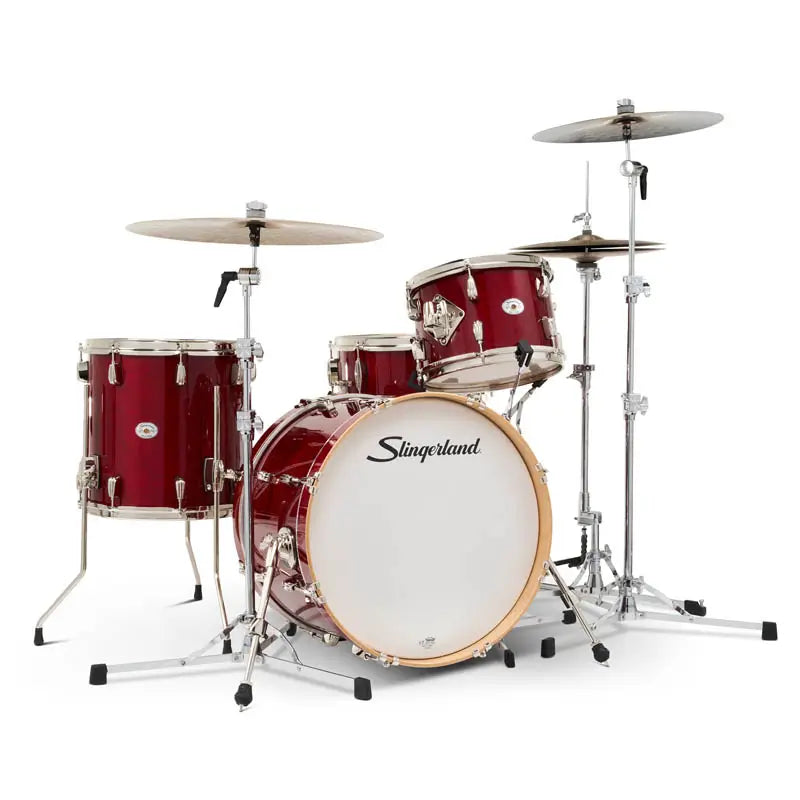 Slingerland Studio King 4pc Drum Set 20/12/14/14 Royal Crimson