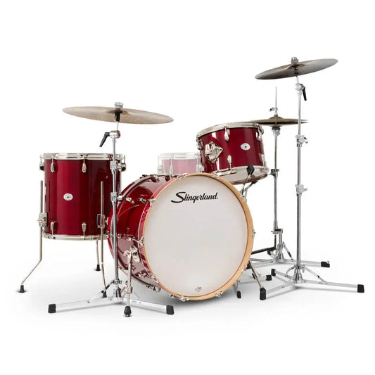 Slingerland Studio King 3pc Drum Set 22/13/16 Royal Crimson