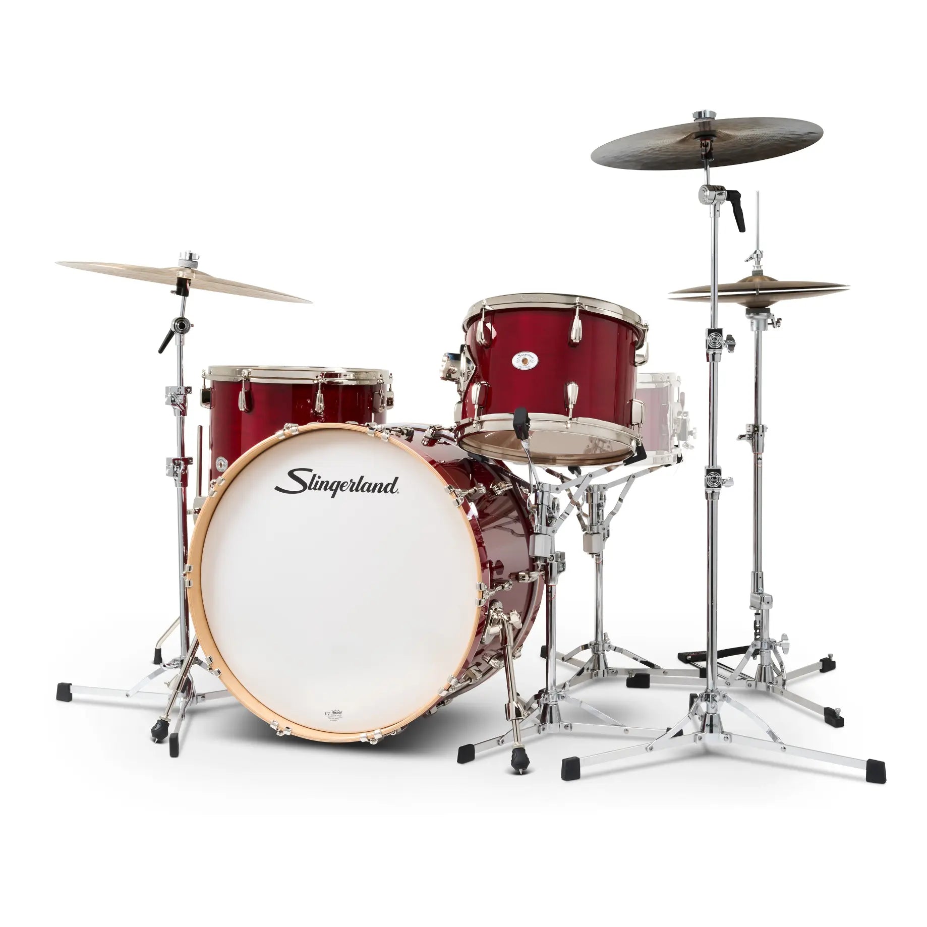 Slingerland Studio King 3pc Drum Set 22/13/16 Royal Crimson