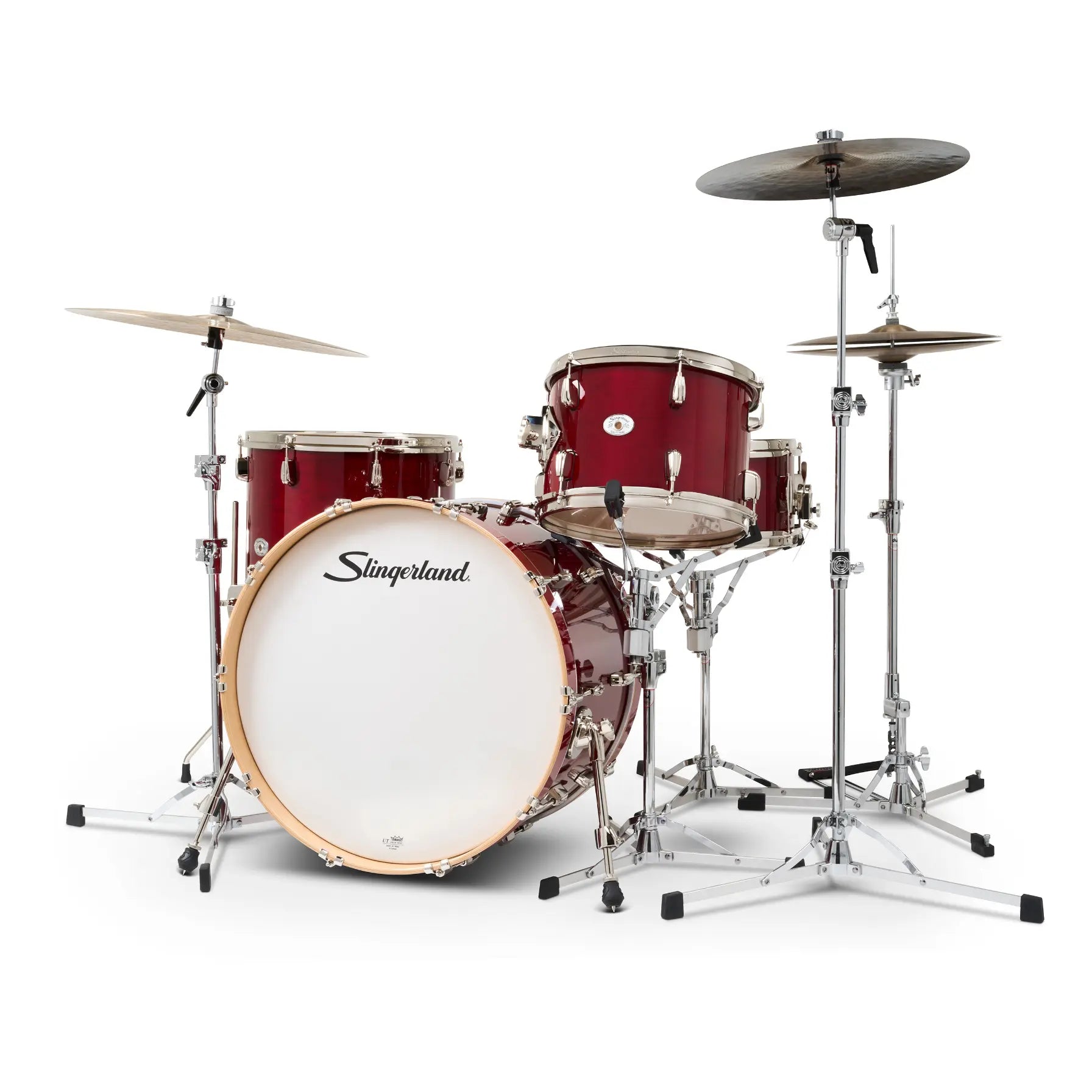 Slingerland Studio King 4pc Drum Set 22/13/16/14 Royal Crimson