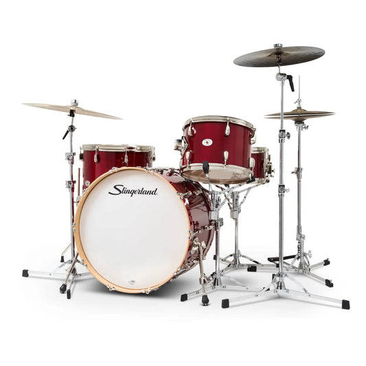 Slingerland Studio King 4pc Drum Set 22/13/16/14 Royal Crimson