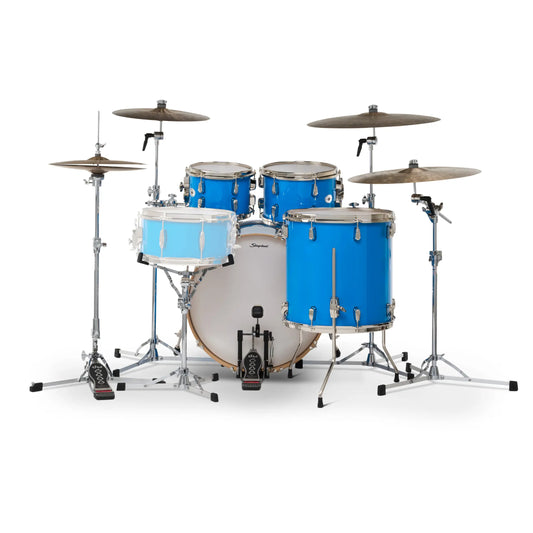 Slingerland Studio King 4pc Drum Set 22/10/12/16 Lunar Blue