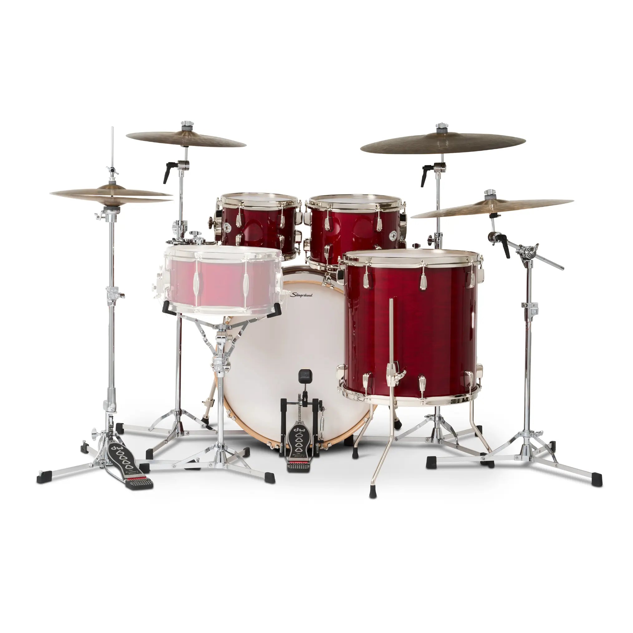 Slingerland Studio King 4pc Drum Set 22/10/12/16 Royal Crimson