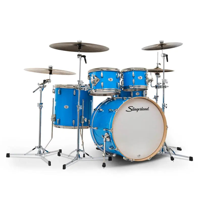 Slingerland Studio King 5pc Drum Set 22/10/12/16/14 Lunar Blue