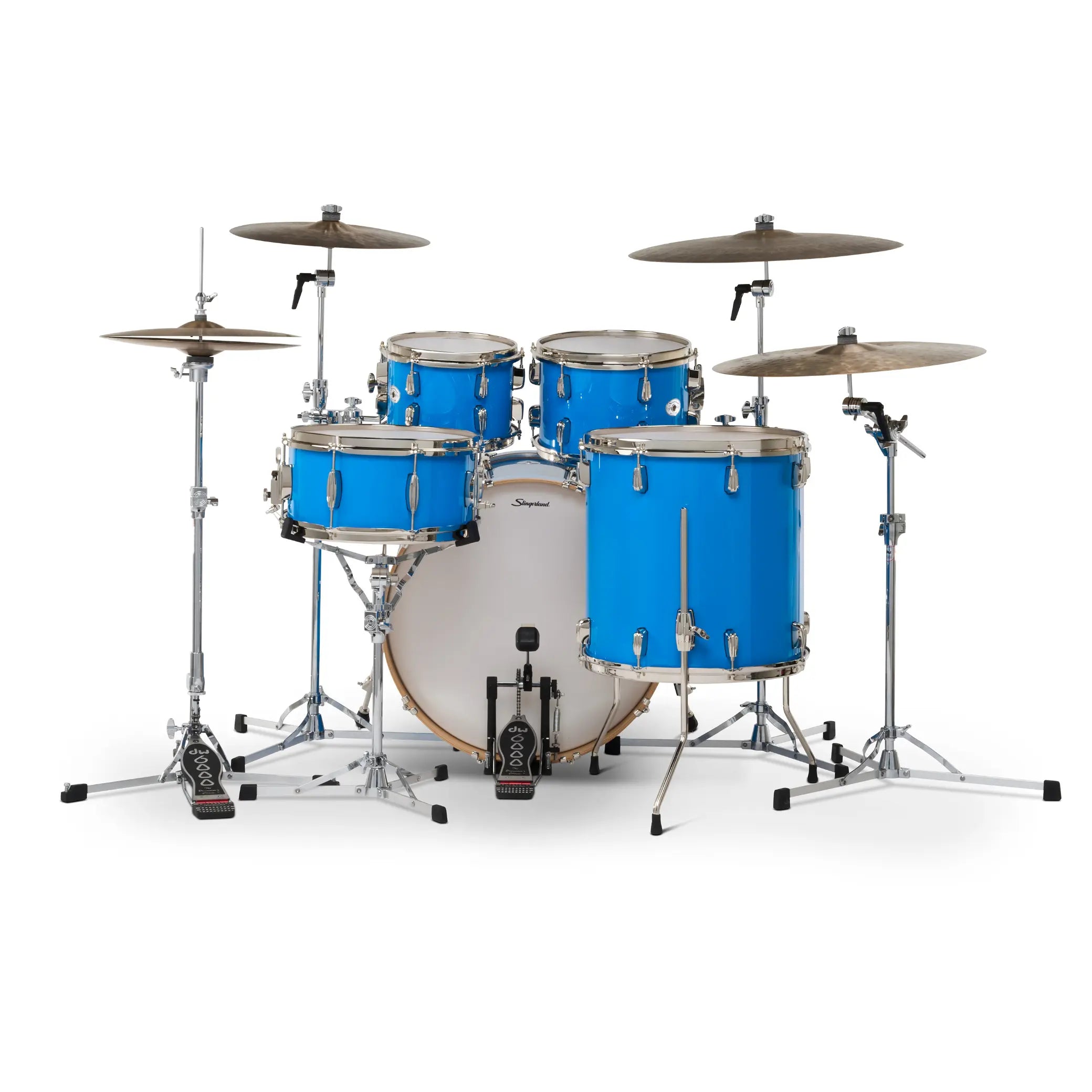 Slingerland Studio King 5pc Drum Set 22/10/12/16/14 Lunar Blue