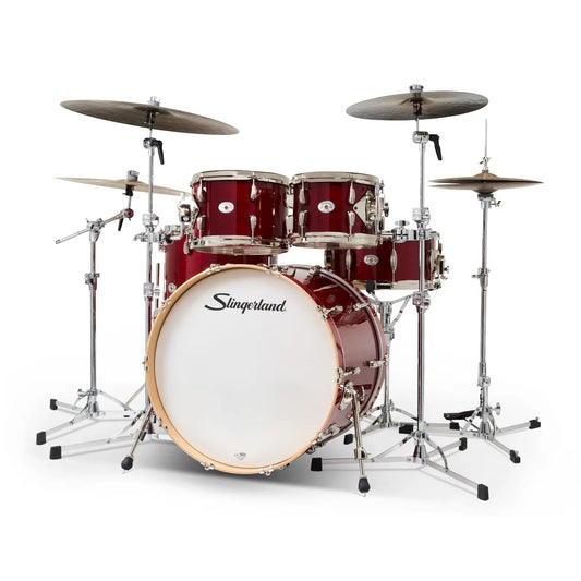 Slingerland Studio King 5pc Drum Set 22/10/12/16/14 Royal Crimson
