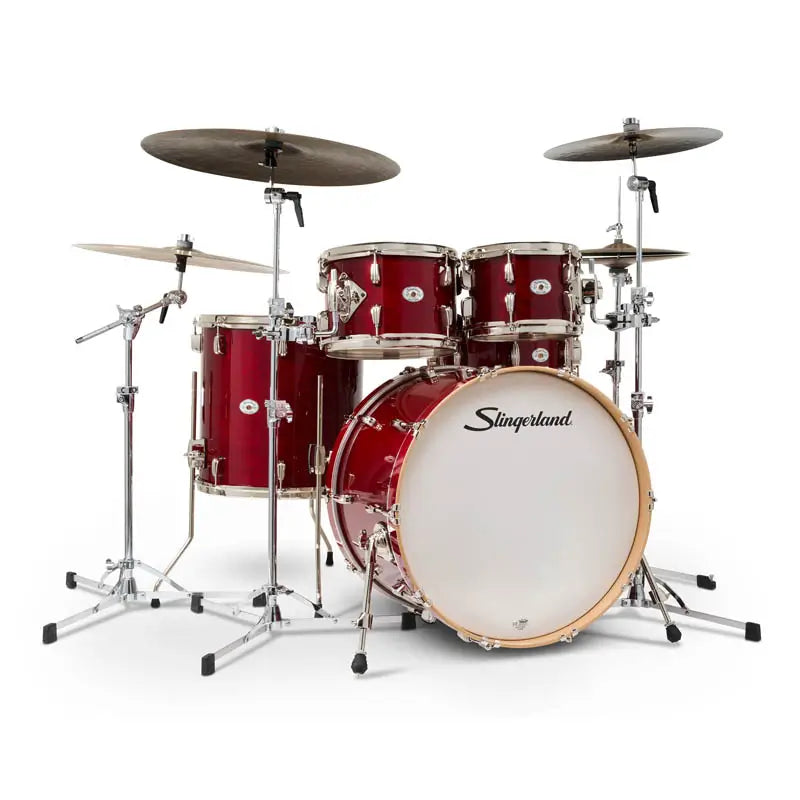 Slingerland Studio King 5pc Drum Set 22/10/12/16/14 Royal Crimson