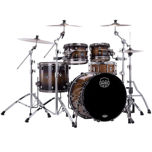 Mapex Saturn Evolution Classic 4pc Maple Drum Set Exotic Night Forest Burst