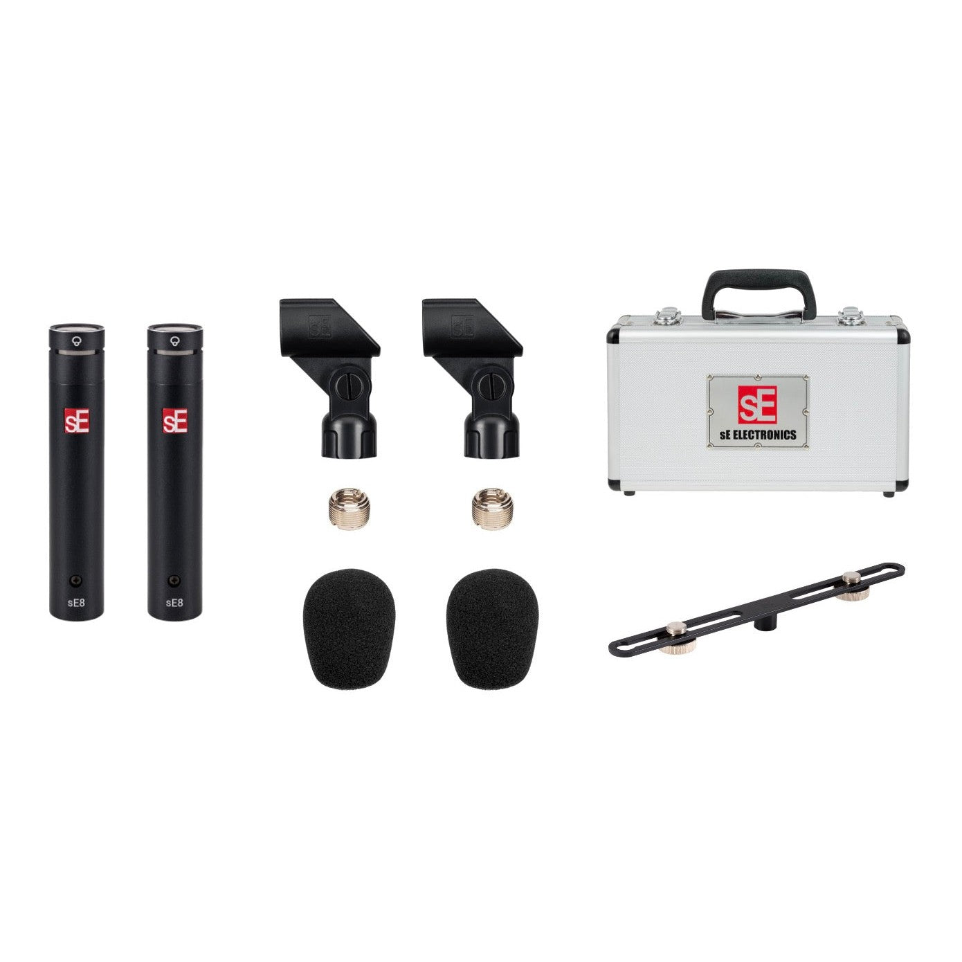 sE Electronics sE8 Supercardioid Microphone Pair - Drum Center Of Portsmouth