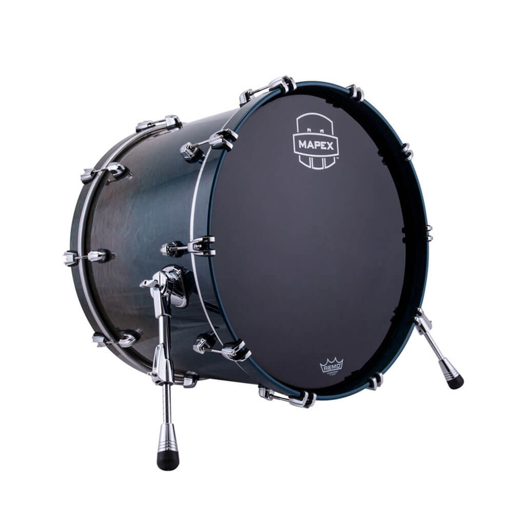 Mapex Saturn Evolution Maple Bass Drum 22x16 (No Mount) Exotic Aegean Fade