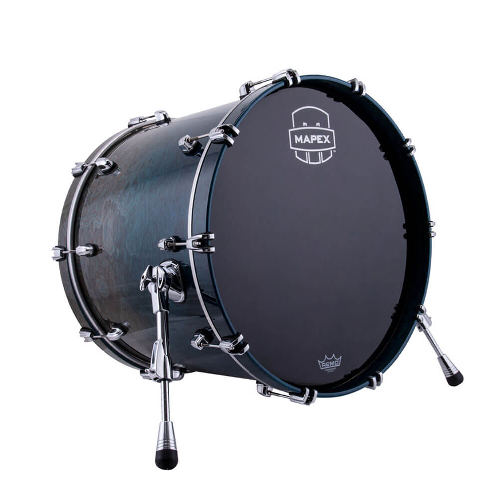 Mapex Saturn Evolution Birch Bass Drum 22x18 (No Mount) Exotic Aegean Fade