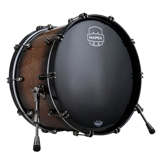 Mapex Saturn Evolution Maple Bass Drum 24x14 (No Mount) Exotic Night Forest Burst