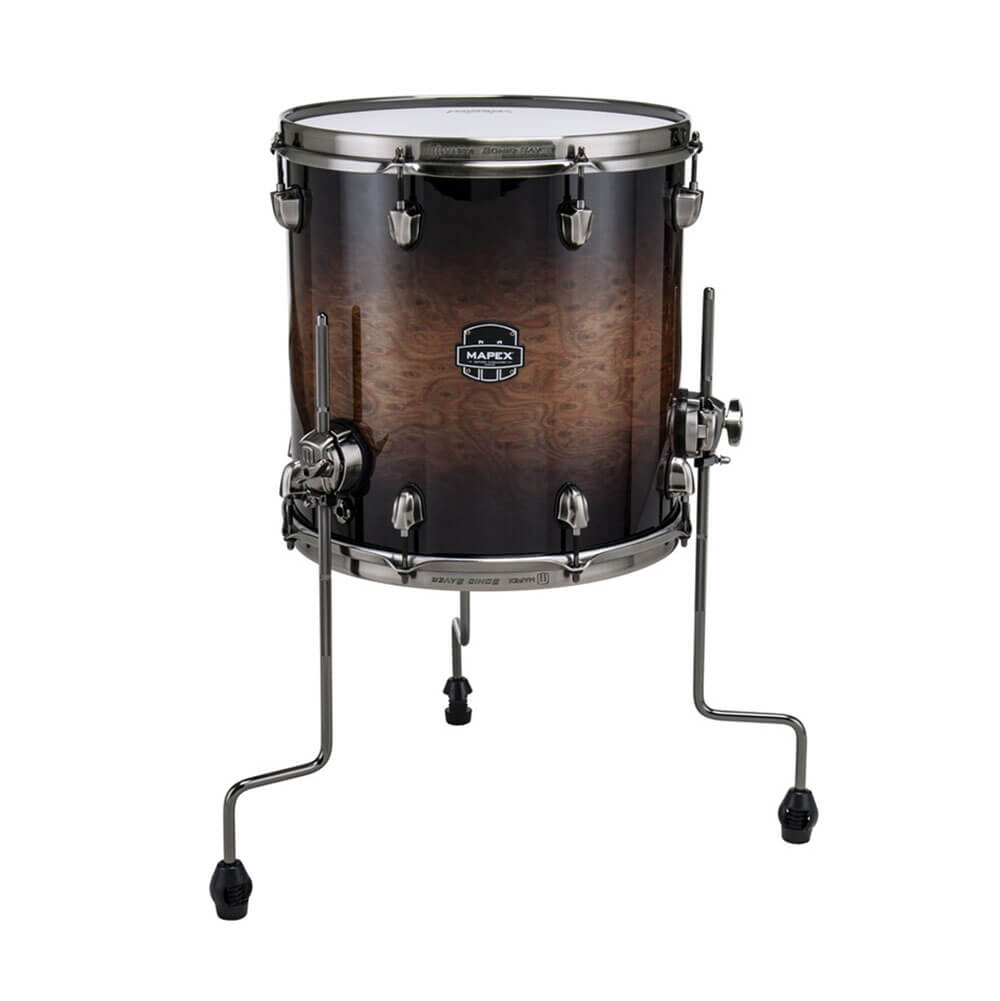 Mapex Saturn Evolution Birch Floor Tom 14x14 Exotic Night Forest Burst