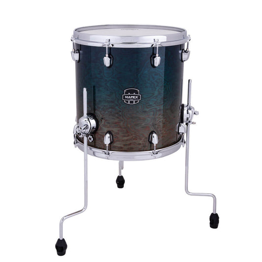 Mapex Saturn Evolution Birch Floor Tom 14x14 Exotic Aegean Fade