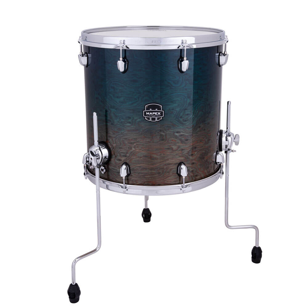Mapex Saturn Evolution Maple Floor Tom 16x16 Exotic Aegean Fade