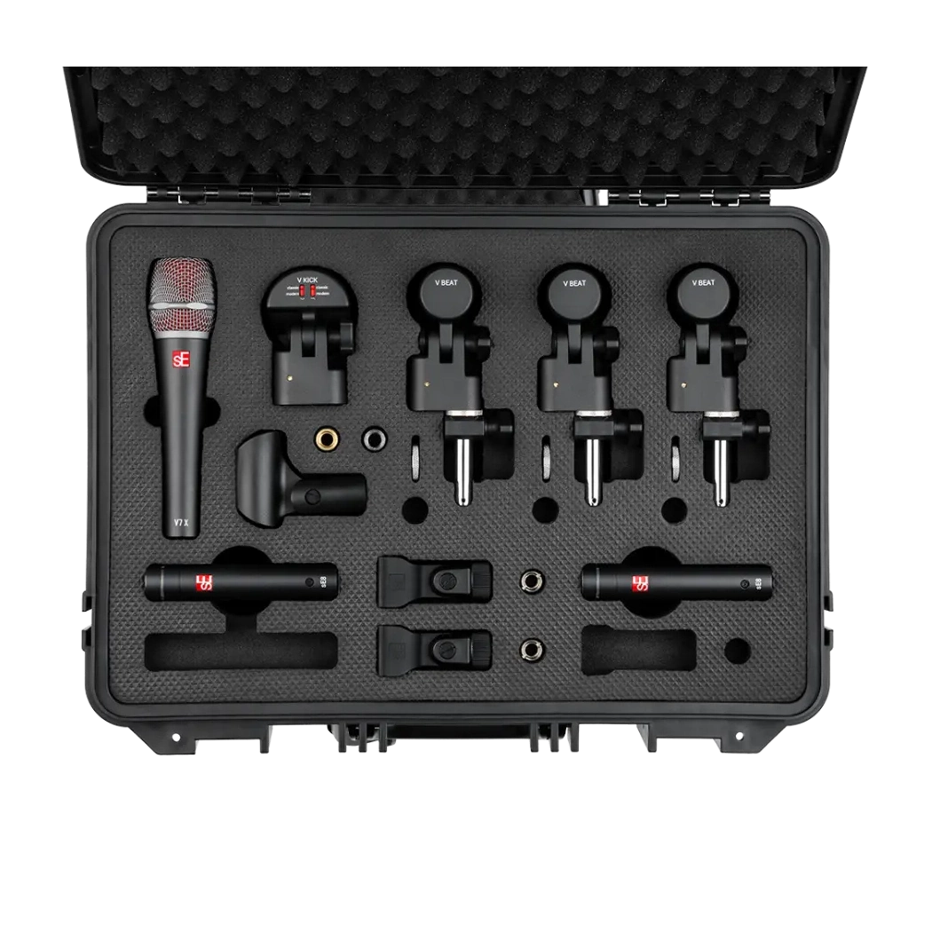sE Electronics V PACK Arena 7pc Drum Microphone Pack w/Case - Drum Center Of Portsmouth