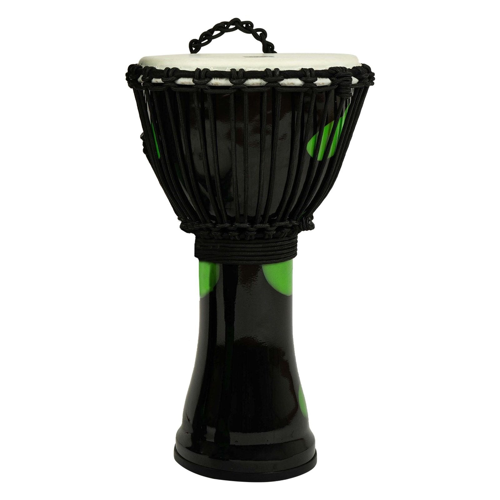 Toca Freestyle Rope-Tuned Djembe w/Goatskin Head 10" Green Magma - Drum Center Of Portsmouth