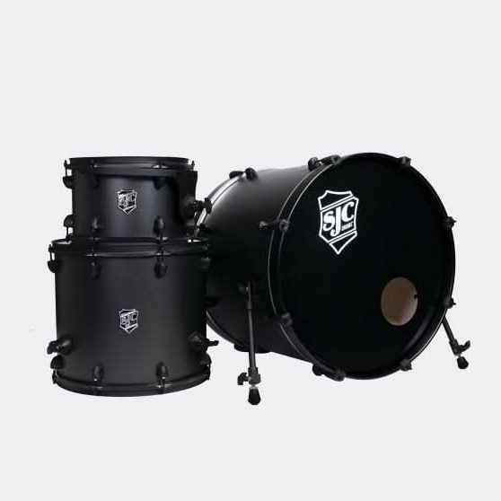 SJC Pathfinder 3pc Drum Set 22/12/16 Galaxy Grey - Drum Center Of Portsmouth