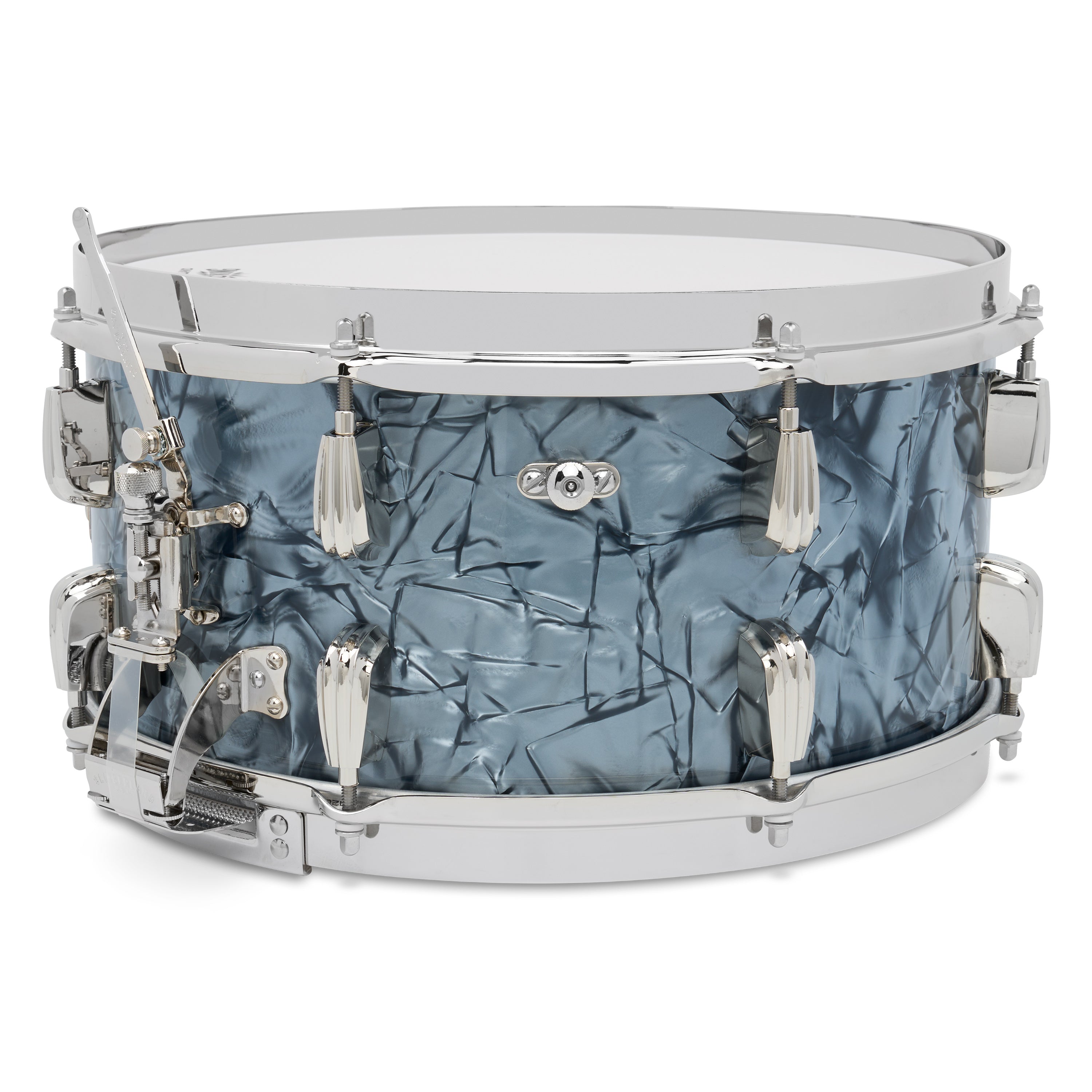 Slingerland Radio King Solid Maple Snare Drum 14x7 Black Diamond Pearl - Drum Center Of Portsmouth