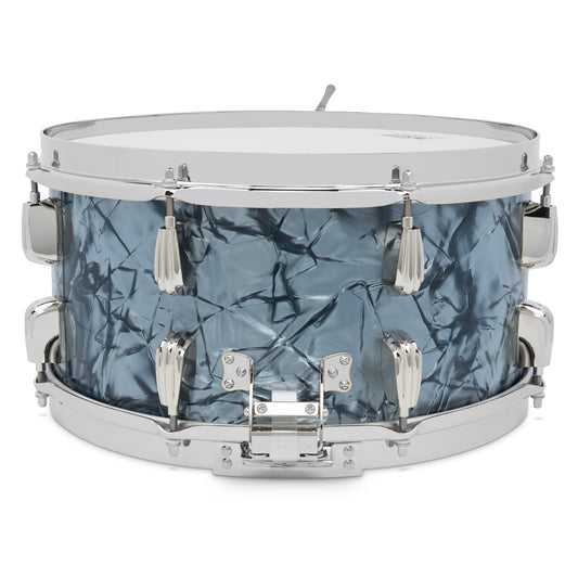 Slingerland Radio King Solid Maple Snare Drum 14x7 Black Diamond Pearl - Drum Center Of Portsmouth