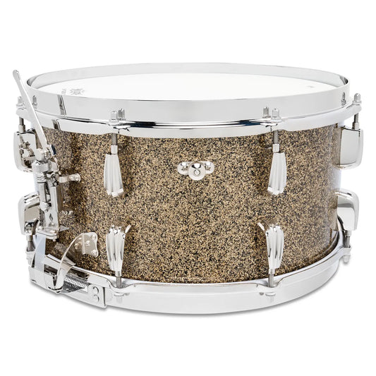 Slingerland Solid Maple Snare Drum 14x7 Gold Glass
