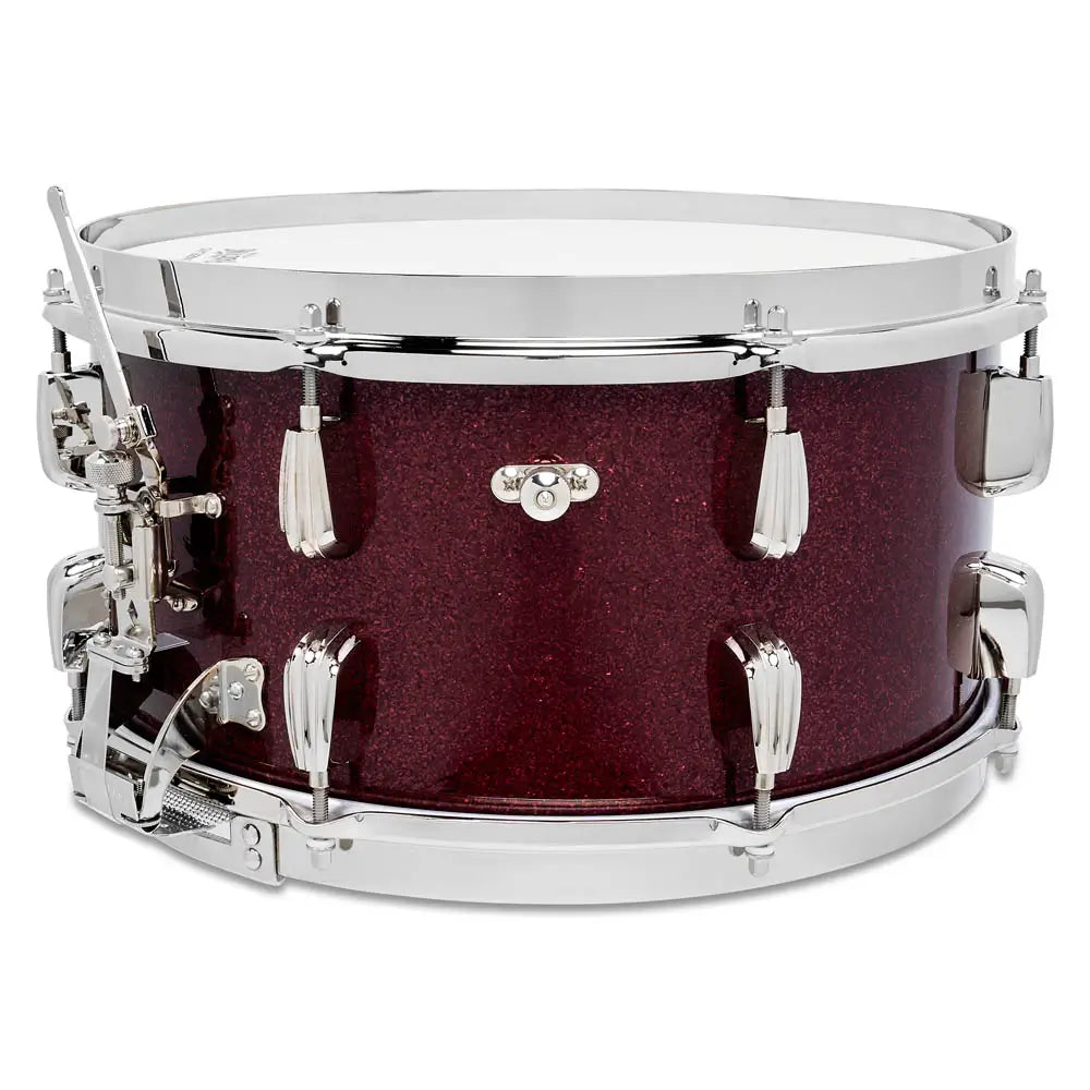 Slingerland Radio King Solid Maple Snare Drum 14x7 Maroon Glass - Drum Center Of Portsmouth