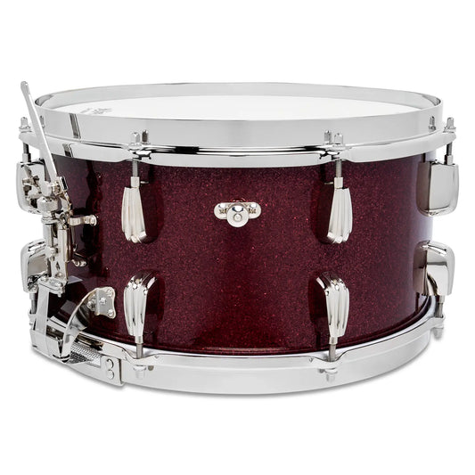 Slingerland Solid Maple Snare Drum 14x7 Maroon Glass