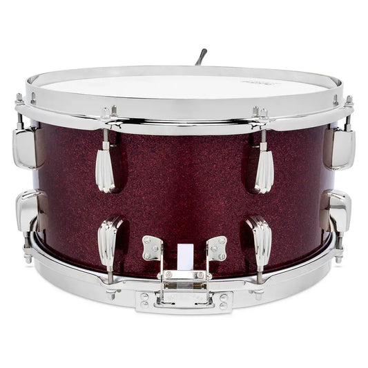 Slingerland Radio King Solid Maple Snare Drum 14x7 Maroon Glass - Drum Center Of Portsmouth