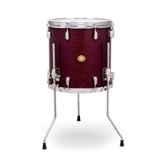 Slingerland Radio King Floor Tom 14x14 Maroon Glass