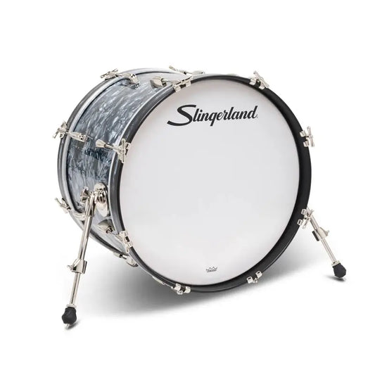 Slingerland Radio King Bass Drum 20x14 Black Diamond Pearl