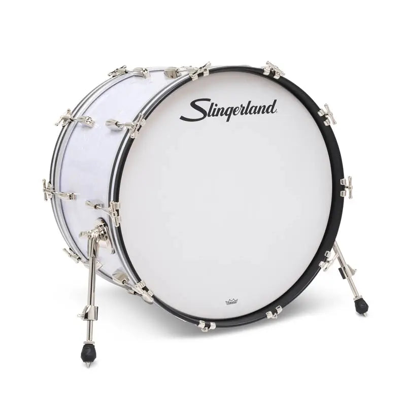Slingerland Radio King Bass Drum 22x14 White Marine Pearl