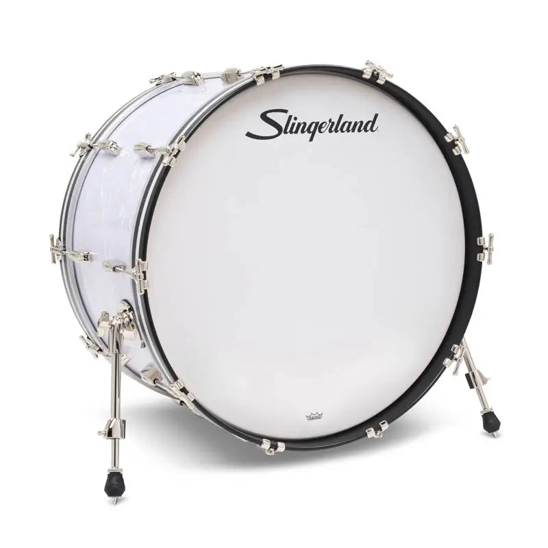 Slingerland Radio King Bass Drum 24x14 White Marine Pearl