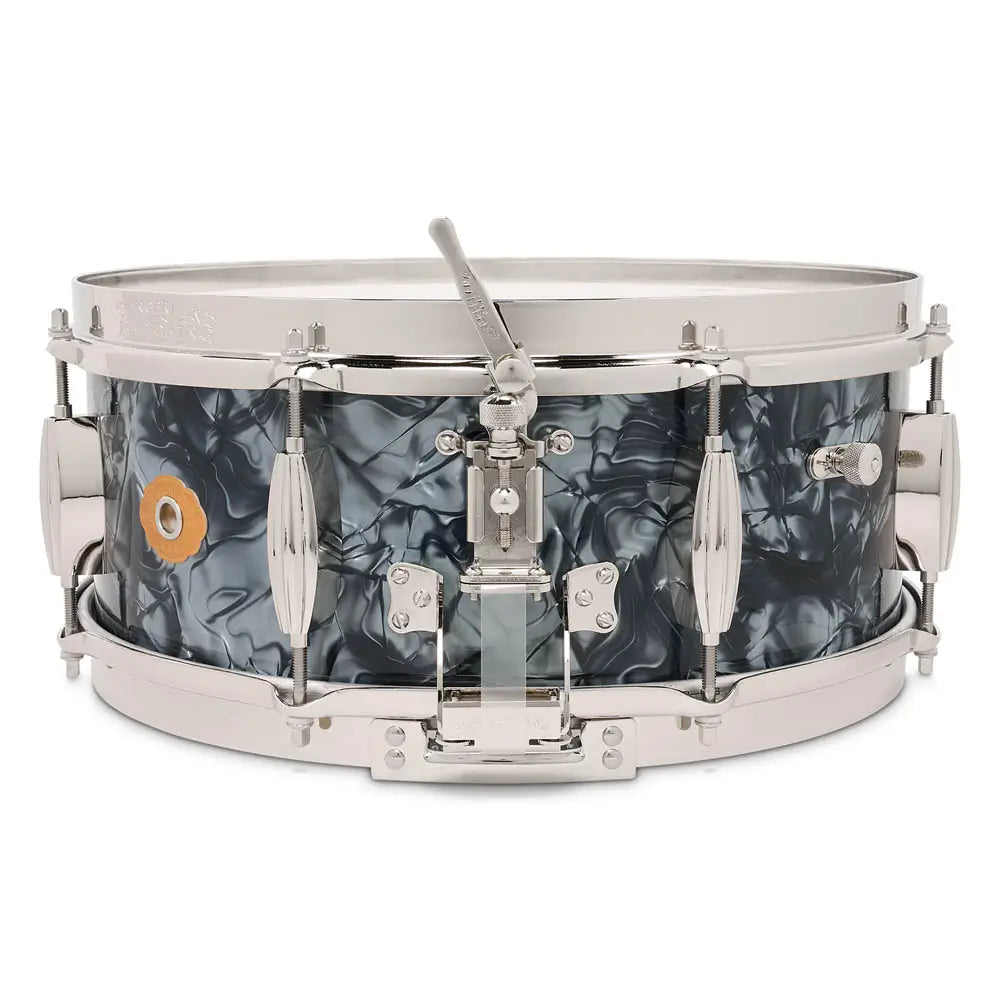 Slingerland Radio King Solid Maple Snare Drum 14x7 Black Diamond Pearl - Drum Center Of Portsmouth