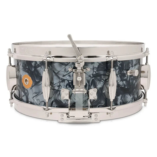 Slingerland Radio King Solid Maple Snare Drum 14x7 Black Diamond Pearl - Drum Center Of Portsmouth