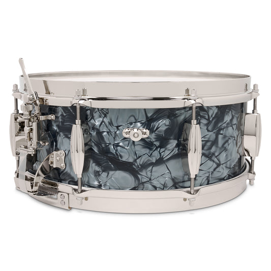 Slingerland Radio King Solid Maple Snare Drum 14x5.5 Black Diamond Pearl - Drum Center Of Portsmouth