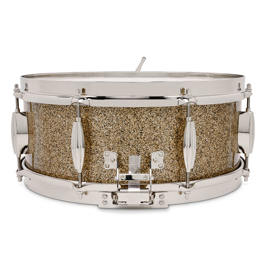 Slingerland Radio King Solid Maple Snare Drum 14x5.5 Gold Glass - Drum Center Of Portsmouth