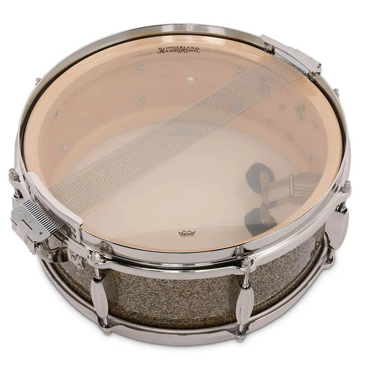 Slingerland Radio King Solid Maple Snare Drum 14x5.5 Gold Glass - Drum Center Of Portsmouth