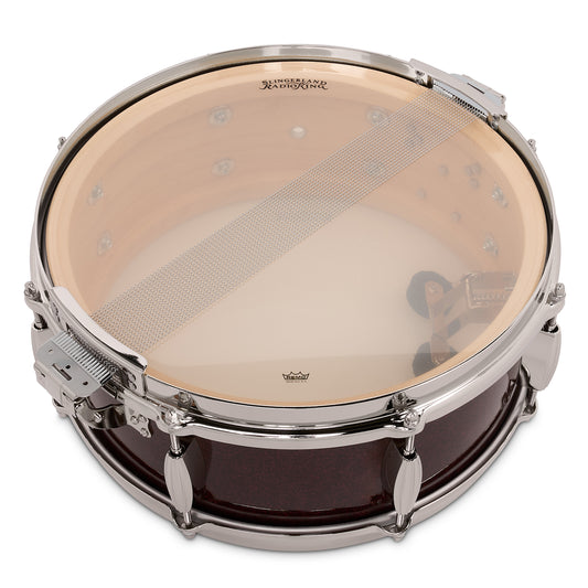 Slingerland Radio King Solid Maple Snare Drum 14x5.5 Maroon Glass - Drum Center Of Portsmouth