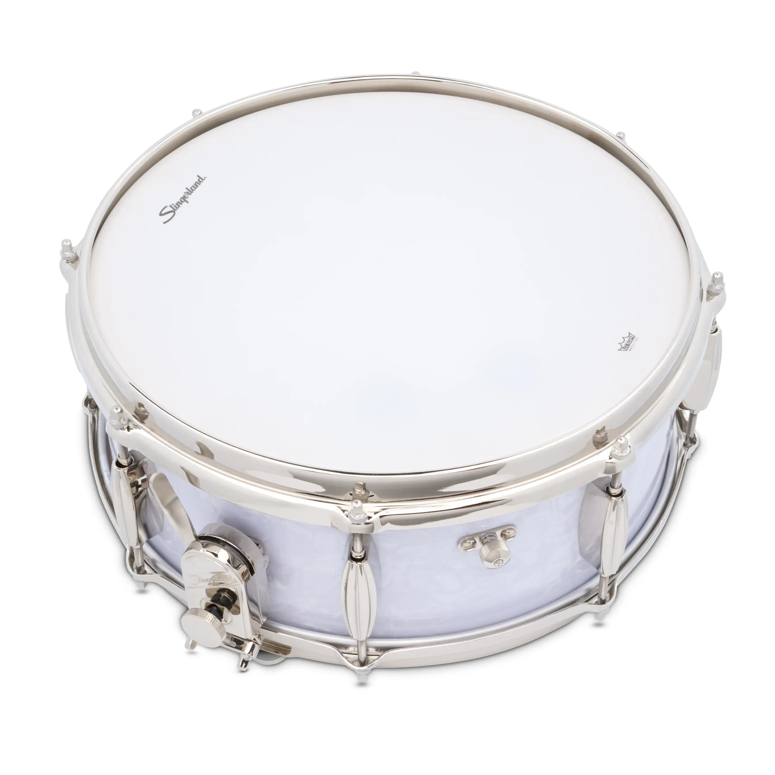Slingerland Radio King Artist Snare Drum 14x5.5 White Marine Pearl