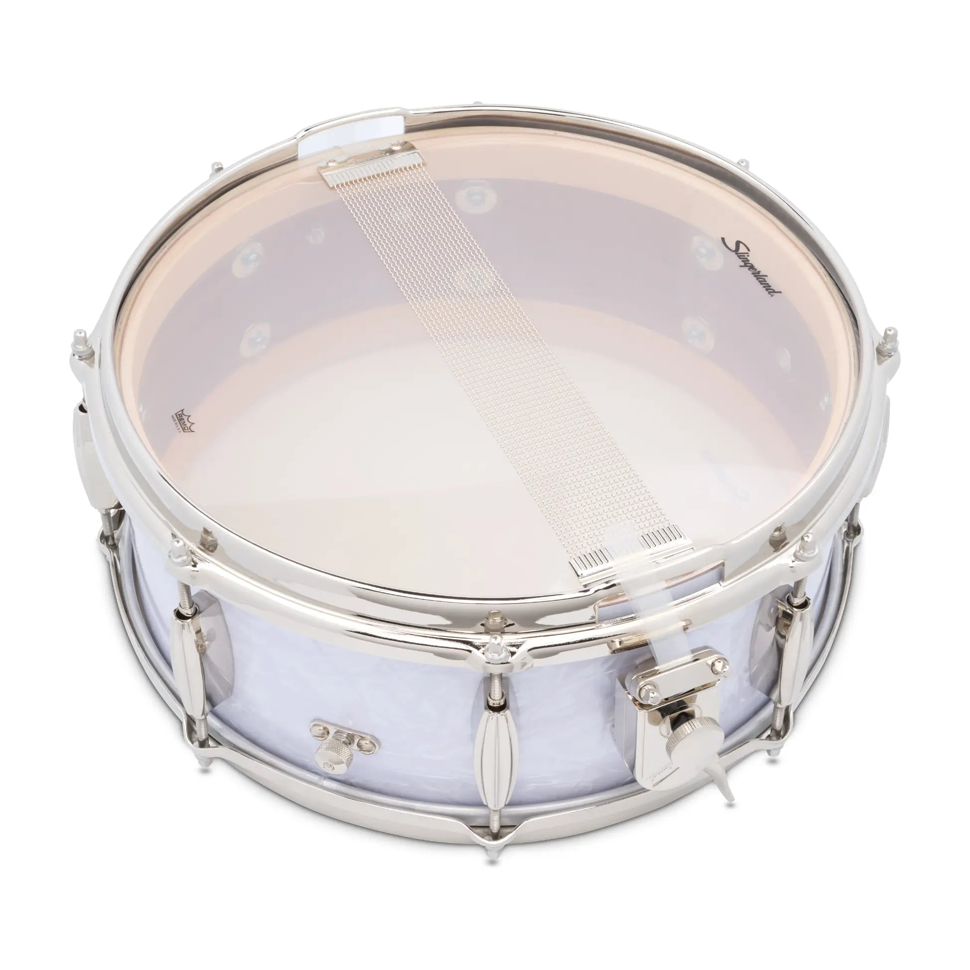 Slingerland Radio King Artist Snare Drum 14x5.5 White Marine Pearl