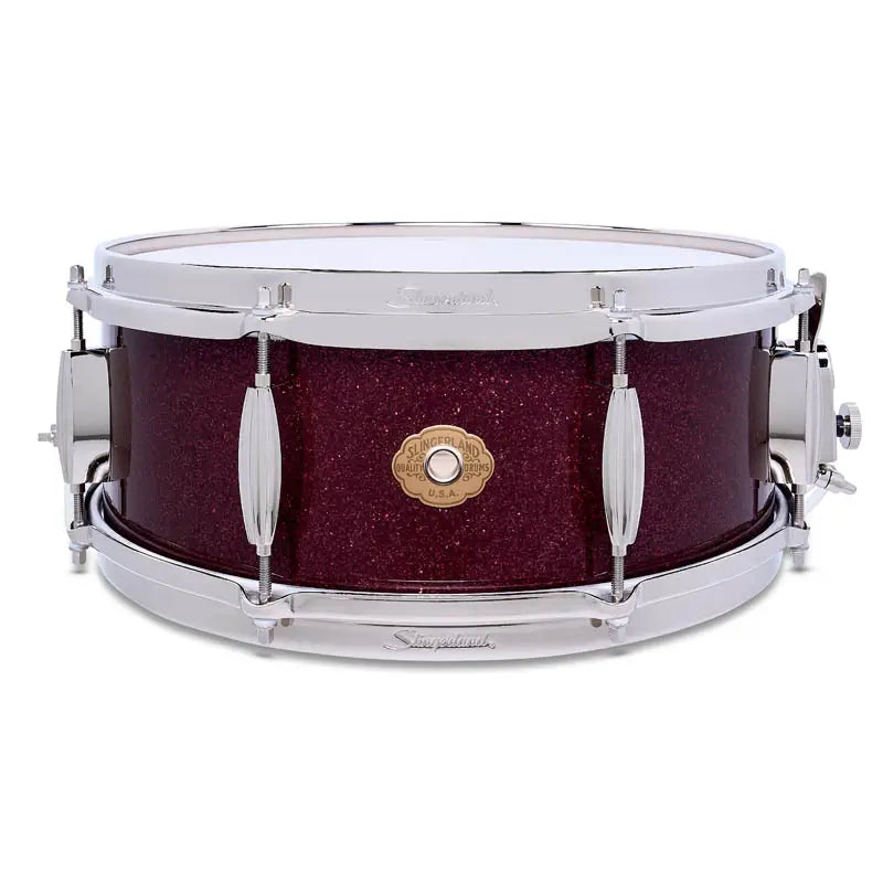 Slingerland Radio King Artist Snare Drum 14x5.5 Maroon Glass