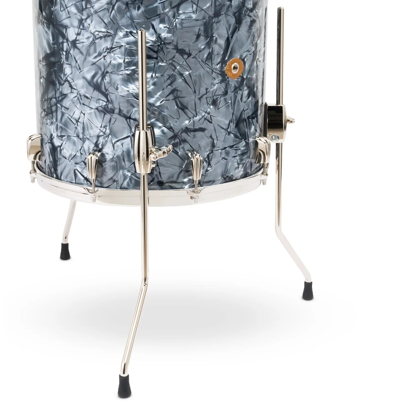 Slingerland Radio King 3pc Drum Set 18/12/14 Black Diamond Pearl