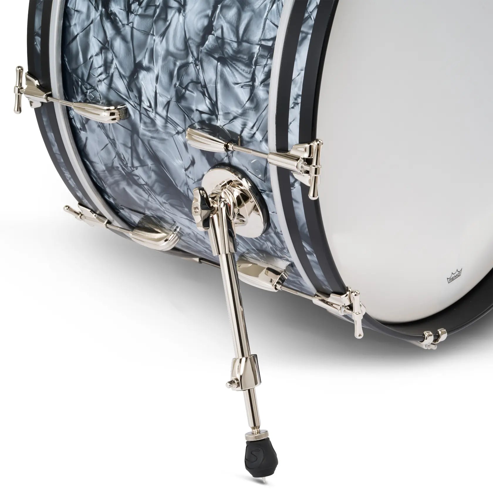 Slingerland Radio King 4pc Drum Set 20/12/14/14 Black Diamond Pearl