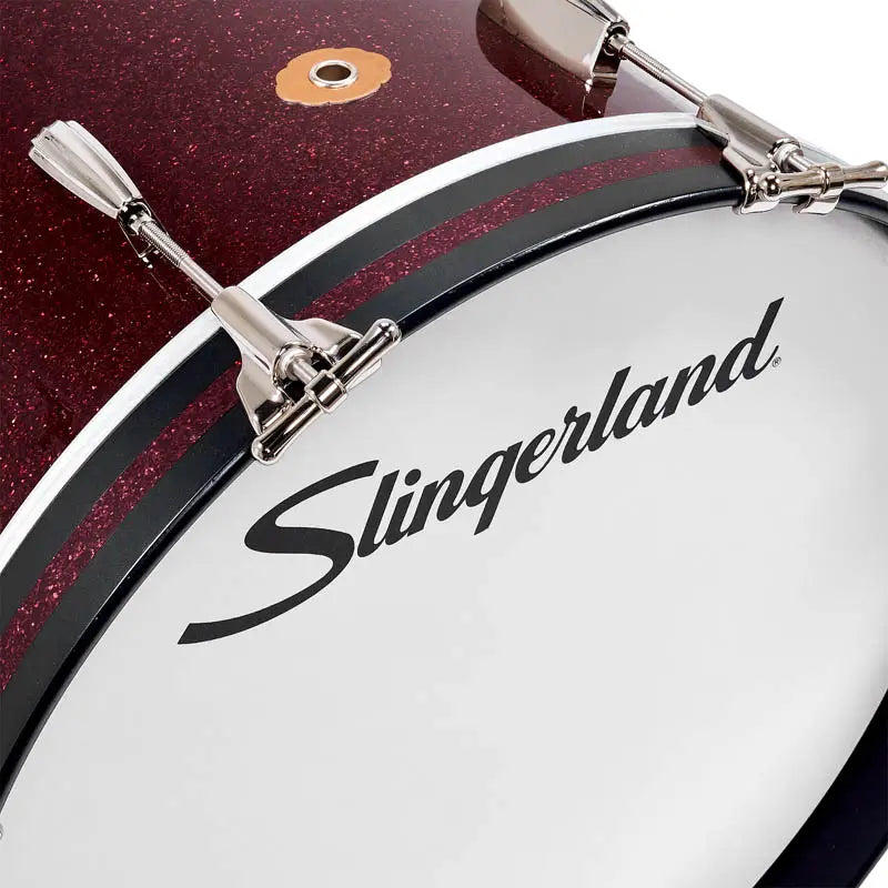 Slingerland Radio King 4pc Drum Set 22/10/12/16 Maroon Glass