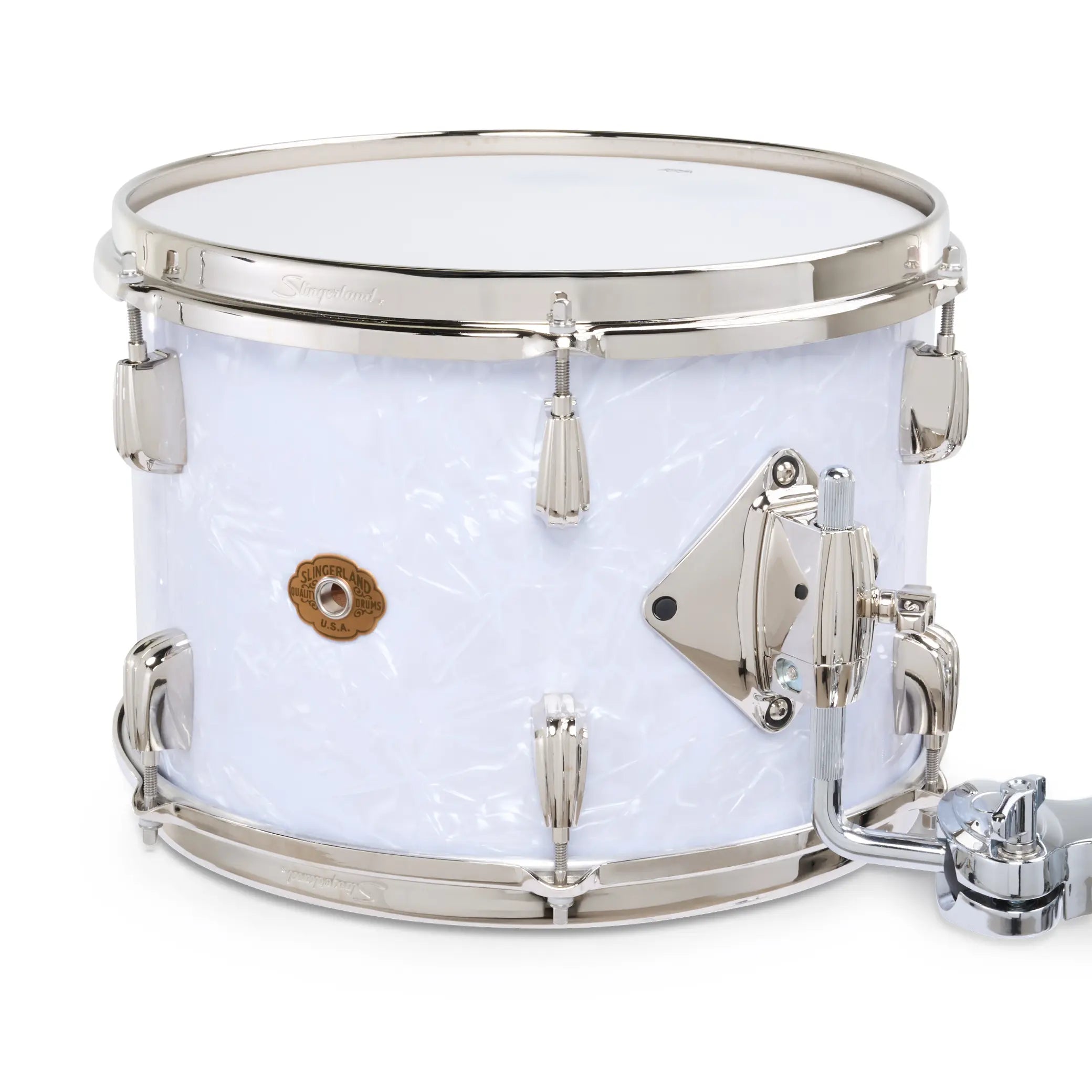 Slingerland Radio King 5pc Drum Set 24/13/16/18/14 White Marine Pearl
