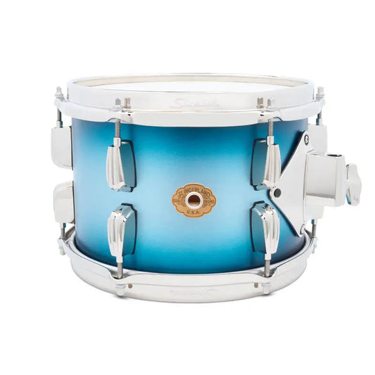 Slingerland Radio King Tom 10x7 Blue & Silver Lacquer