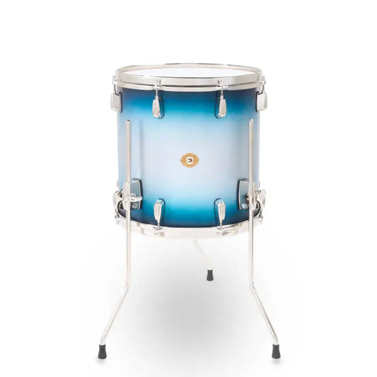 Slingerland Radio King Floor Tom 14x14 Blue & Silver Lacquer