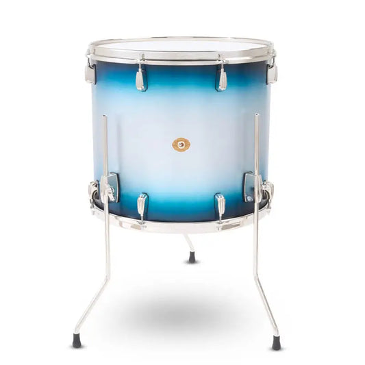 Slingerland Radio King Floor Tom 18x16 Blue & Silver Lacquer